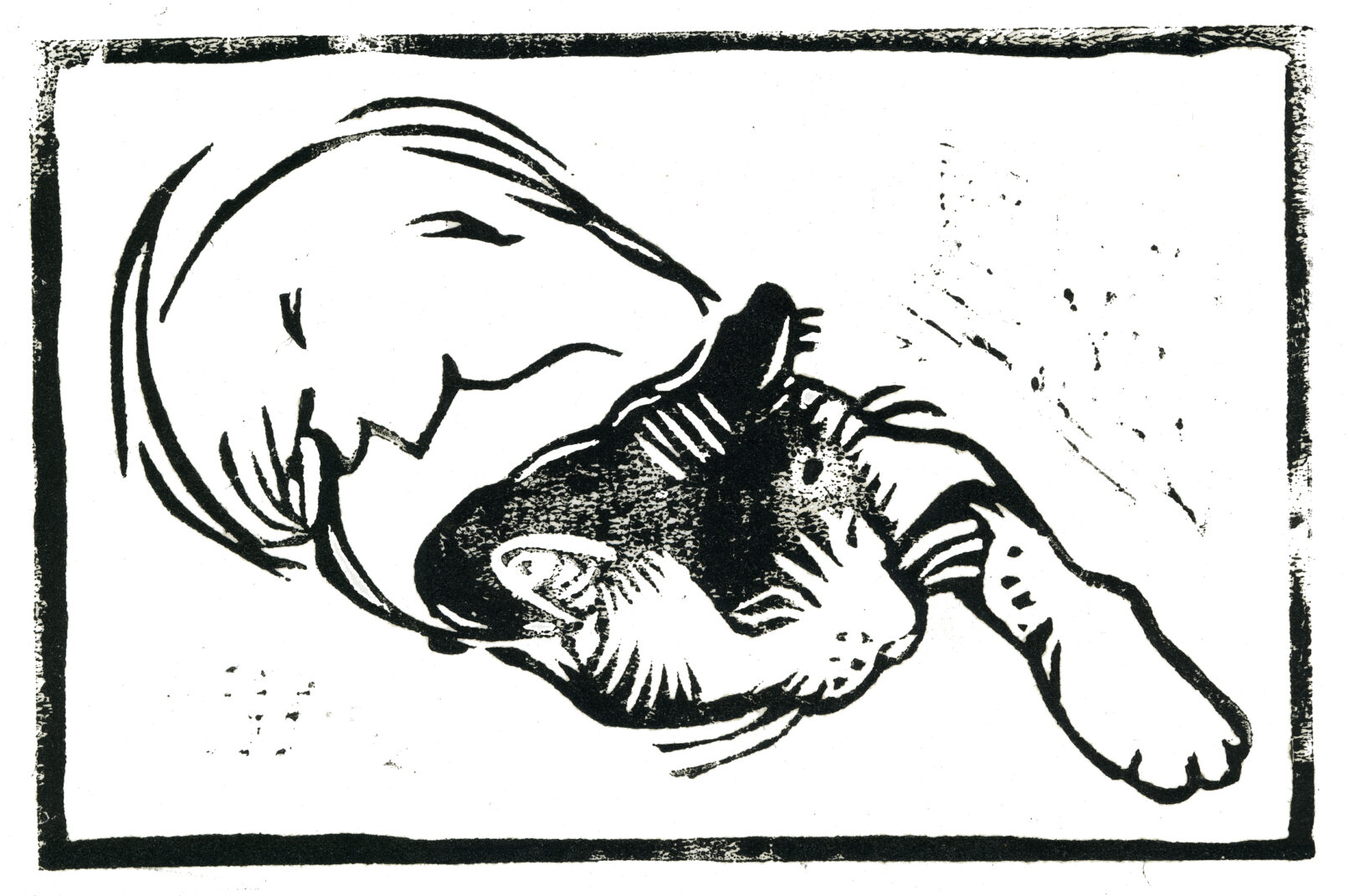 Eve Jacob Linocut